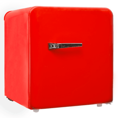 45L Red Retro Mini Fridge / Drinks Cooler - SIA RFM44R