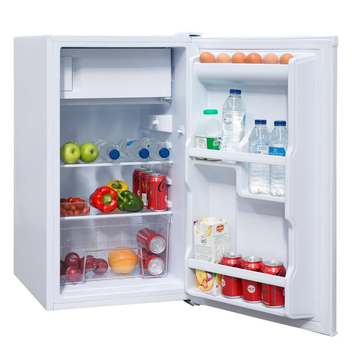 83L White Under Counter Fridge with 3* Ice Box - SIA LFIWH