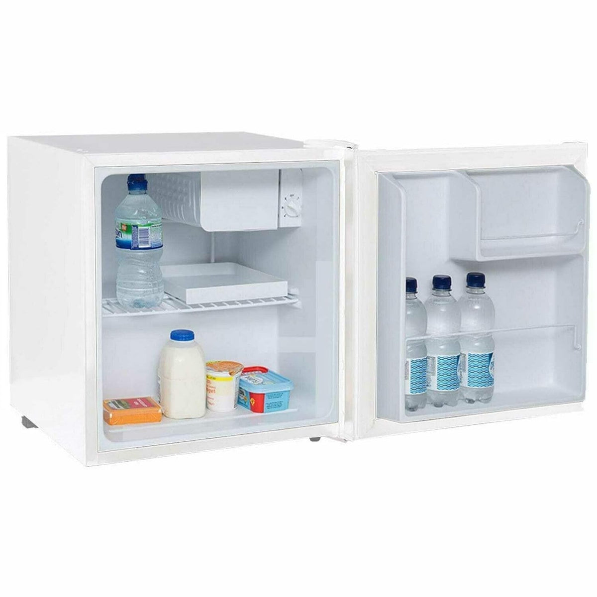 49L White Mini Fridge with Ice Box - SIA TT01WH