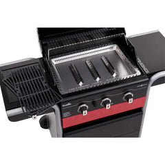 3 Burner Hybrid BBQ Grills Gas2Coal, Black - Char-Broil 140723 - Naamaste London Homewares - 3