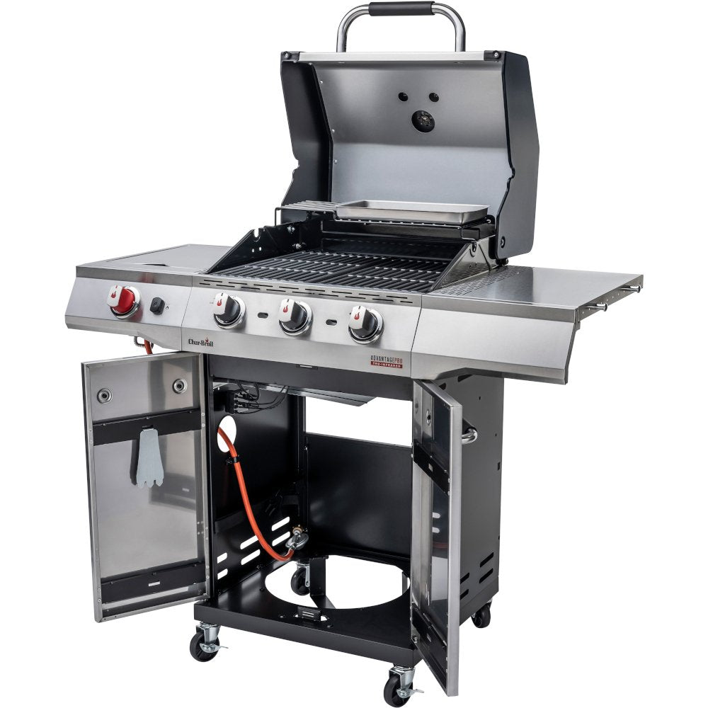 Advantage Gas BBQ Grills, PRO S 3, Stainless Steel - Char-Broil 140976 - Naamaste London Homewares - 4