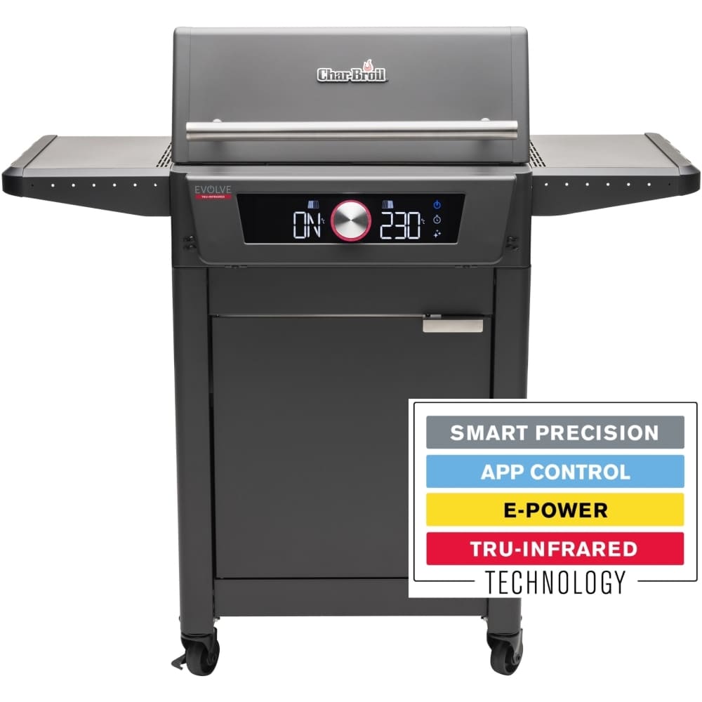 Evolve Electric BBQ Grills, Black - Char-Broil 140993 - Naamaste London Homewares - 1