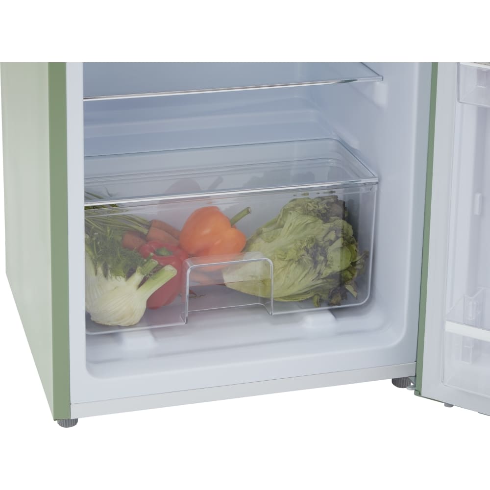 162L Meadow Retro Fridge Freezer, 80/20, Green - CDA Betty - London Houseware - 6