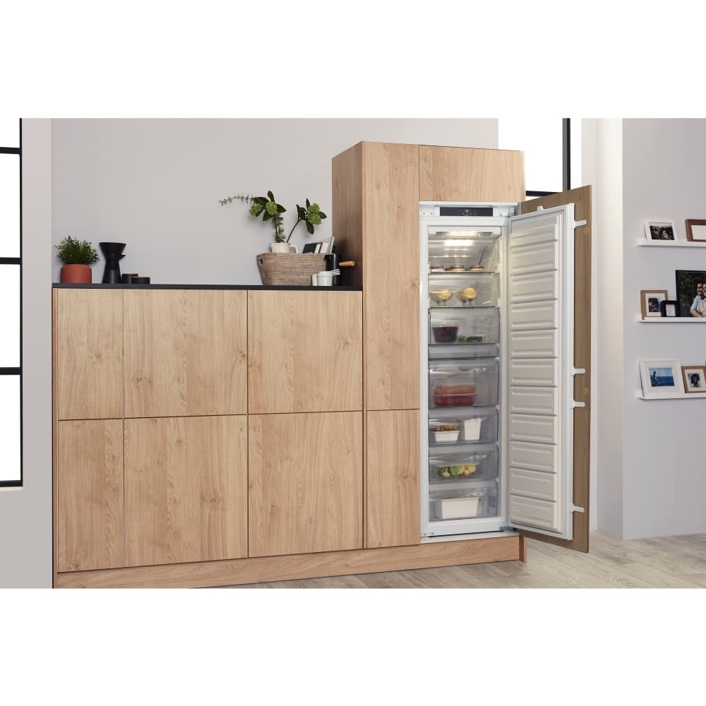 209L Built-In Tall Freezer, White - Hotpoint HF1801EF2UK - London Houseware - 12