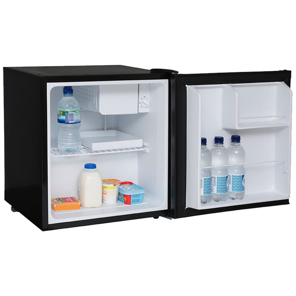 49L Black Mini Fridge with Ice Box - SIA TT01BL