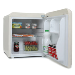 45L Cream Retro Mini Fridge - Montpellier MAB55C