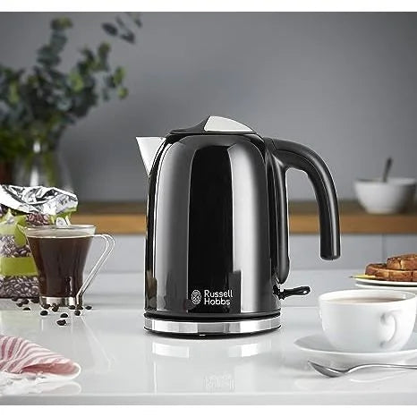 Russell Hobbs 20413 Electric Kettle, 1.7 Litre, Black - London Houseware - 2