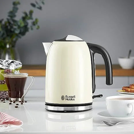 Russell Hobbs Electric Kettle Colours Plus Cream - 20415-70 - London Houseware -5