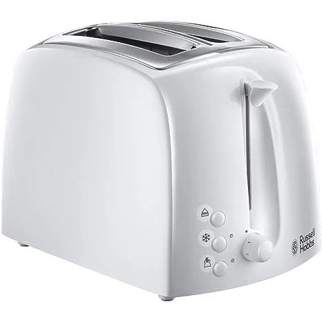 Russell Hobbs 21640 Textures 2-Slice Toaster, White - london Houseware - 1