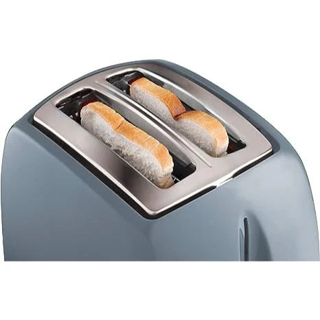 Russell Hobbs 2 Slice Toaster / Textures, Grey - 21644 - London Houseware - 4