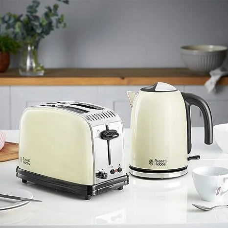 Russell Hobbs toaster 2 slice Cream - 23334 - London Houseware - 2