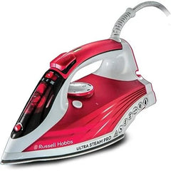 Russell Hobbs Steam Iron Ultra Pro W, Red - 23990 - London Houseware - 1