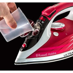 Russell Hobbs Steam Iron Ultra Pro W, Red - 23990 - London Houseware - 4