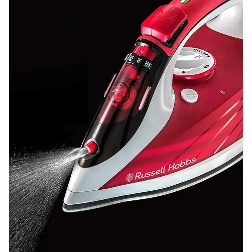 Russell Hobbs Steam Iron Ultra Pro W, Red - 23990 - London Houseware - 3