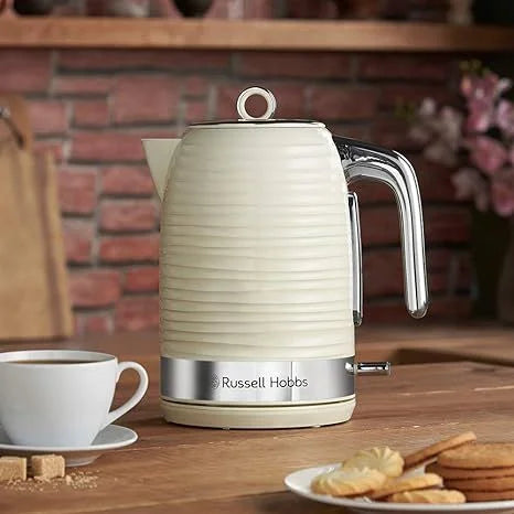 Russell Hobbs Electric Kettle / Inspire, Cream - 24364 - London houseware - 5