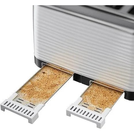 Russell Hobbs 4 Slice Toaster / Inspire, White - 24380 - London Houseware - 5