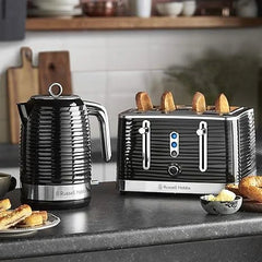 Russell Hobbs 4 Slice Toaster / Inspire, Black - 24381 - London houseware - 3