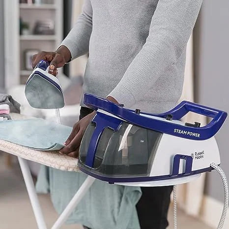 Russell Hobbs Steam Generator Iron, Purple/White - 24440- London Houseware - 5