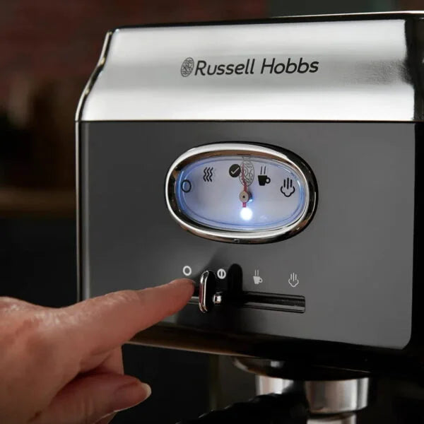 Retro Espresso Machine / Barista Style – Russell Hobbs 28251 - London Houseware - 4