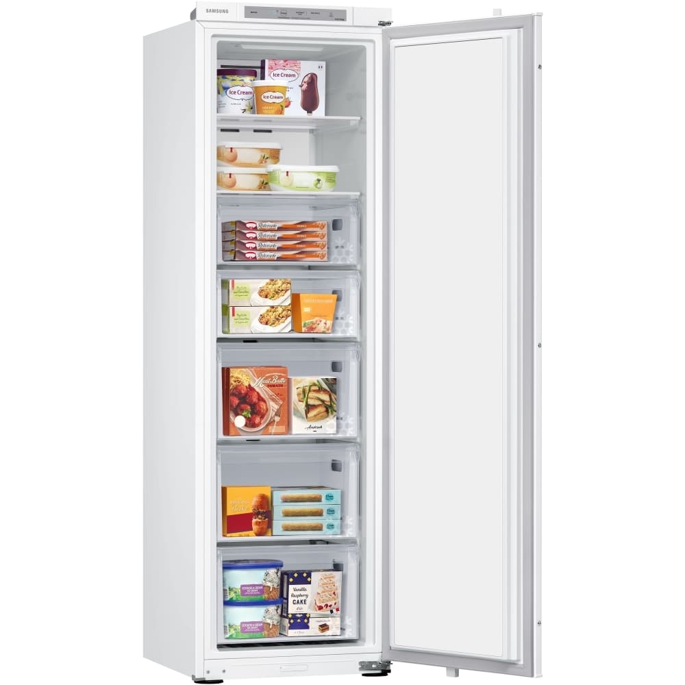 289L WiFi Integrated Larder Fridge & Freezer Pack, White - Samsung - London Houseware - 5