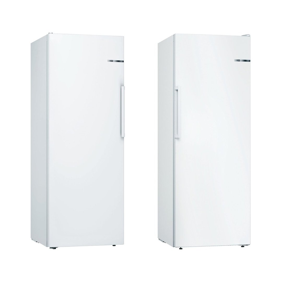 290L Tall Larder Fridge & Frost Free Tall Freezer Pack, White - Bosch - London Houseware - 1