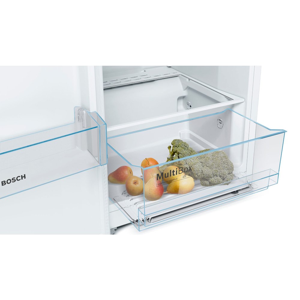 290L Tall Larder Fridge & Frost Free Tall Freezer Pack, White - Bosch - London Houseware - 7