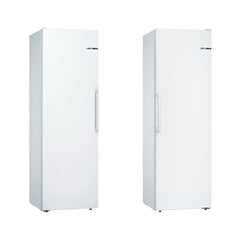 346L Tall Larder Fridge & No Frost Tall Freezer Pack , White - Bosch - London Houseware - 1