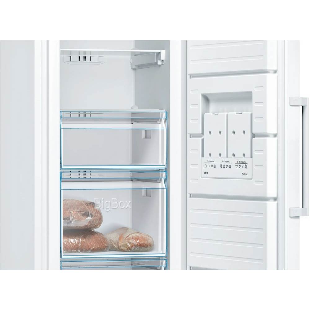 346L Tall Larder Fridge & No Frost Tall Freezer Pack , White - Bosch - London Houseware - 6