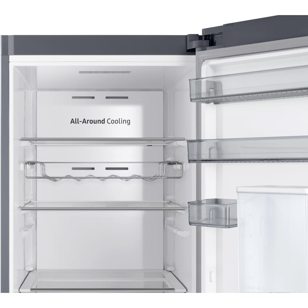 382L Tall Larder Fridge & Tall Freezer Pack, Silver - Samsung - London Houseware - 5