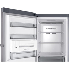 382L Tall Larder Fridge & Tall Freezer Pack, Silver - Samsung - London Houseware - 3