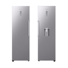 382L Tall Larder Fridge & Tall Freezer Pack, Silver - Samsung - London Houseware - 1