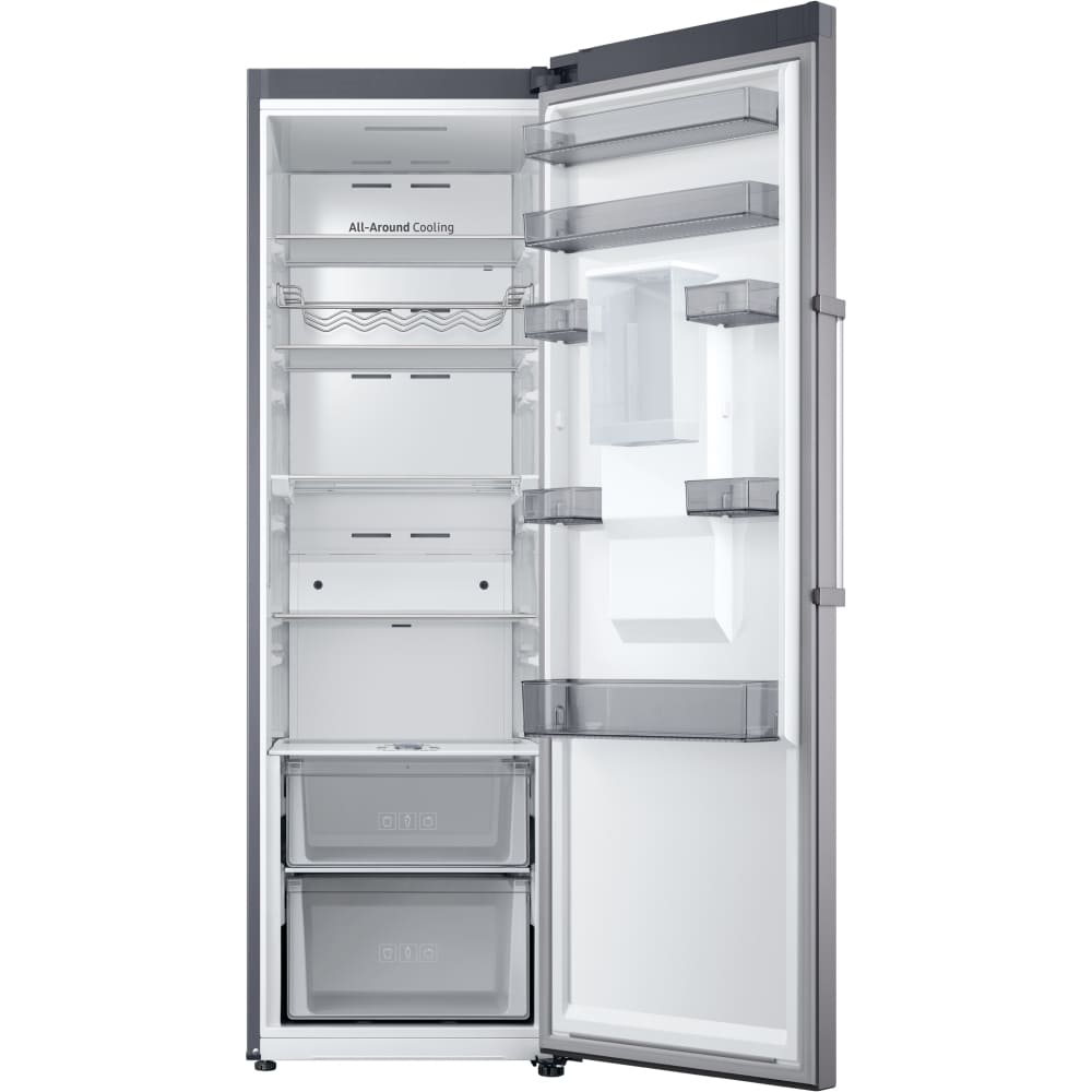 382L Tall Larder Fridge & Tall Freezer Pack, Silver - Samsung - London Houseware - 12