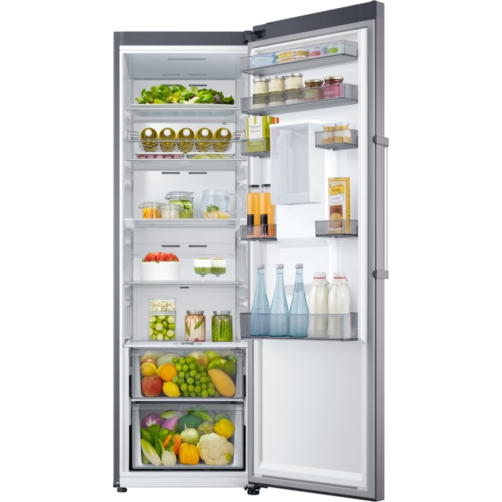 382L Tall Larder Fridge & Tall Freezer Pack, Silver - Samsung - London Houseware - 11