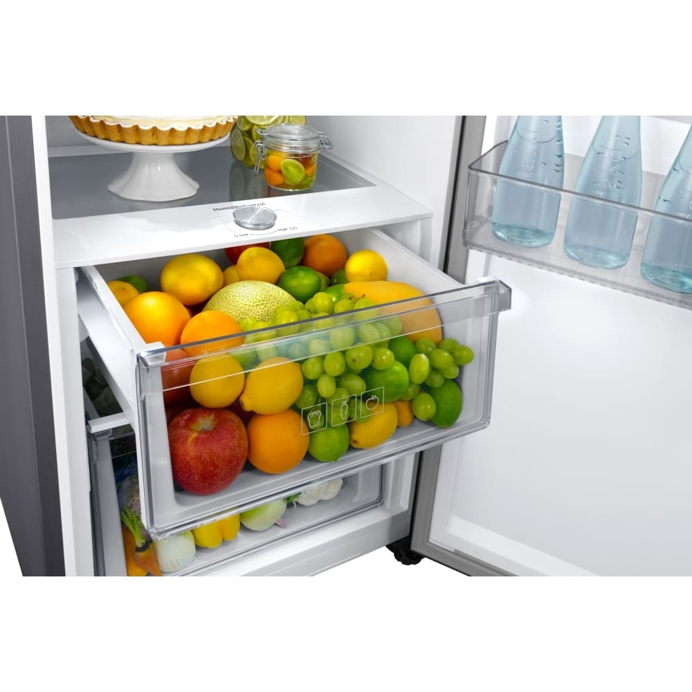 382L Tall Larder Fridge & Tall Freezer Pack, Silver - Samsung - London Houseware - 9