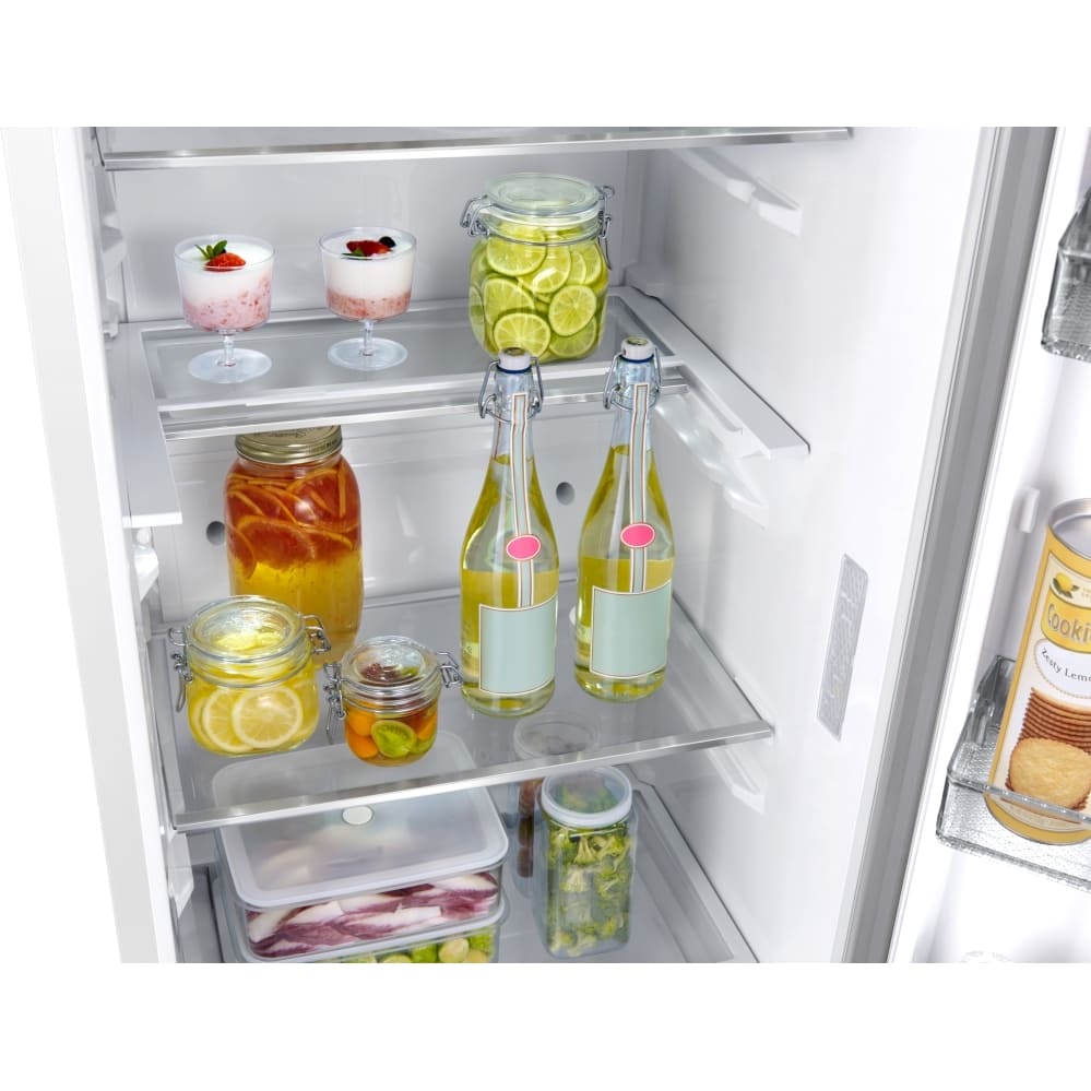 387L Tall Larder Fridge & Tall Freezer Pack, White - Samsung - London Houseware - 8