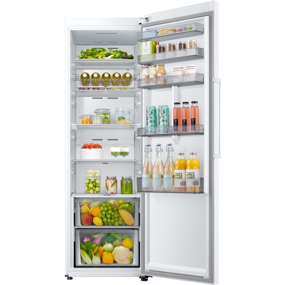 387L Tall Larder Fridge & Tall Freezer Pack, White - Samsung - London Houseware - 11