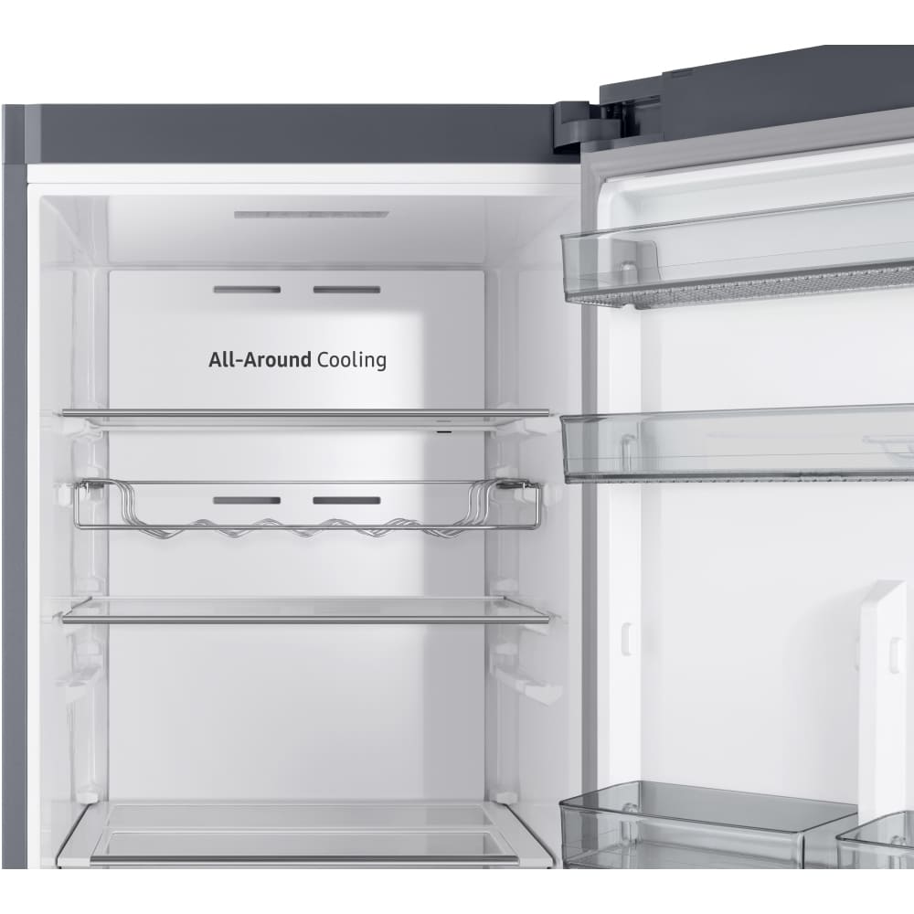 387L Tall Larder Fridge & Tall Freezer Pack, Silver - Samsung - London Houseware - 11