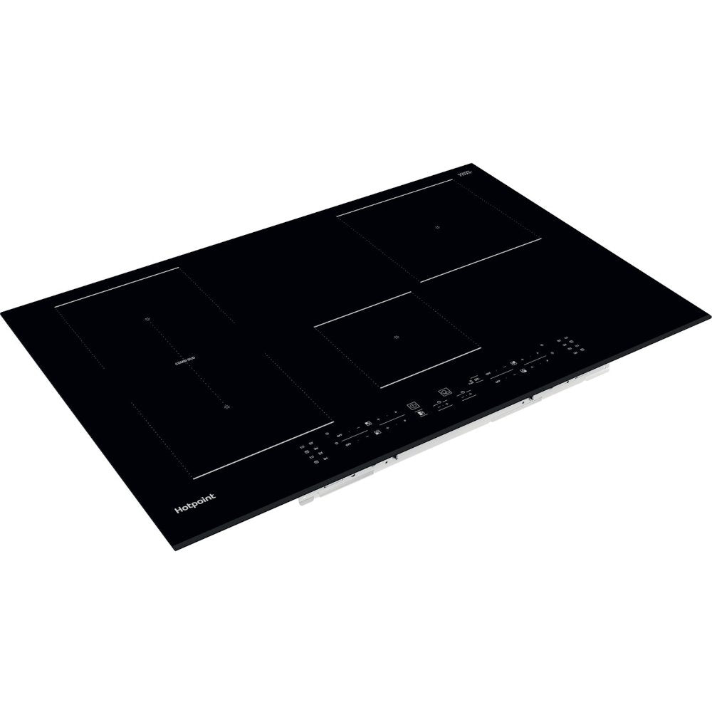 77cm 4 Zone Induction Hob, Frameless - Hotpoint TB 3977B BF - Naamaste London Homewares - 6