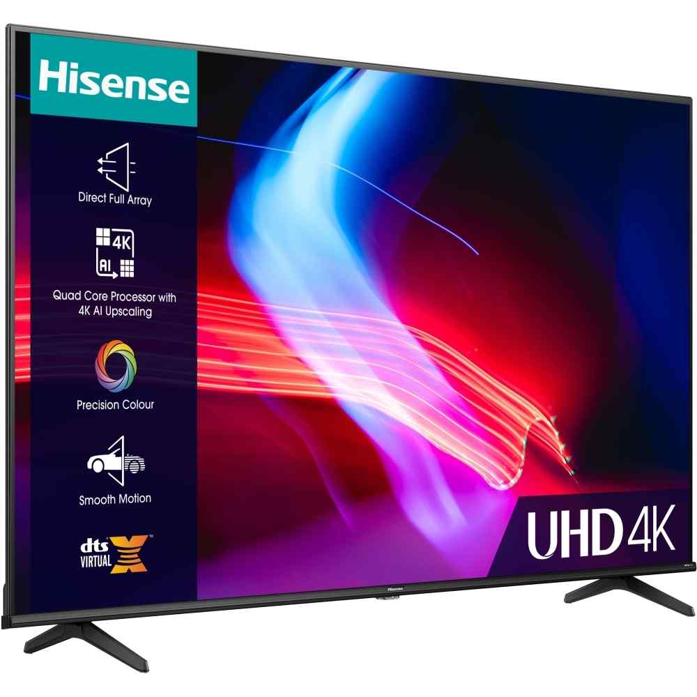 Hisense TV, 43 Inch LED 4K Ultra HD Smart - 6 Series 43A6KTUK - London Houseware - 2