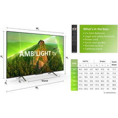 Philips Ambilight TV, 55 Inch LED 4K Ultra HD - 55PUS8108/12 - London Houseware - 5