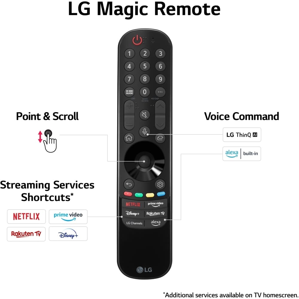 LG Smart TV, 55 Inch LED 4K UHD - 55UR80006LJ - London Houseware - 5