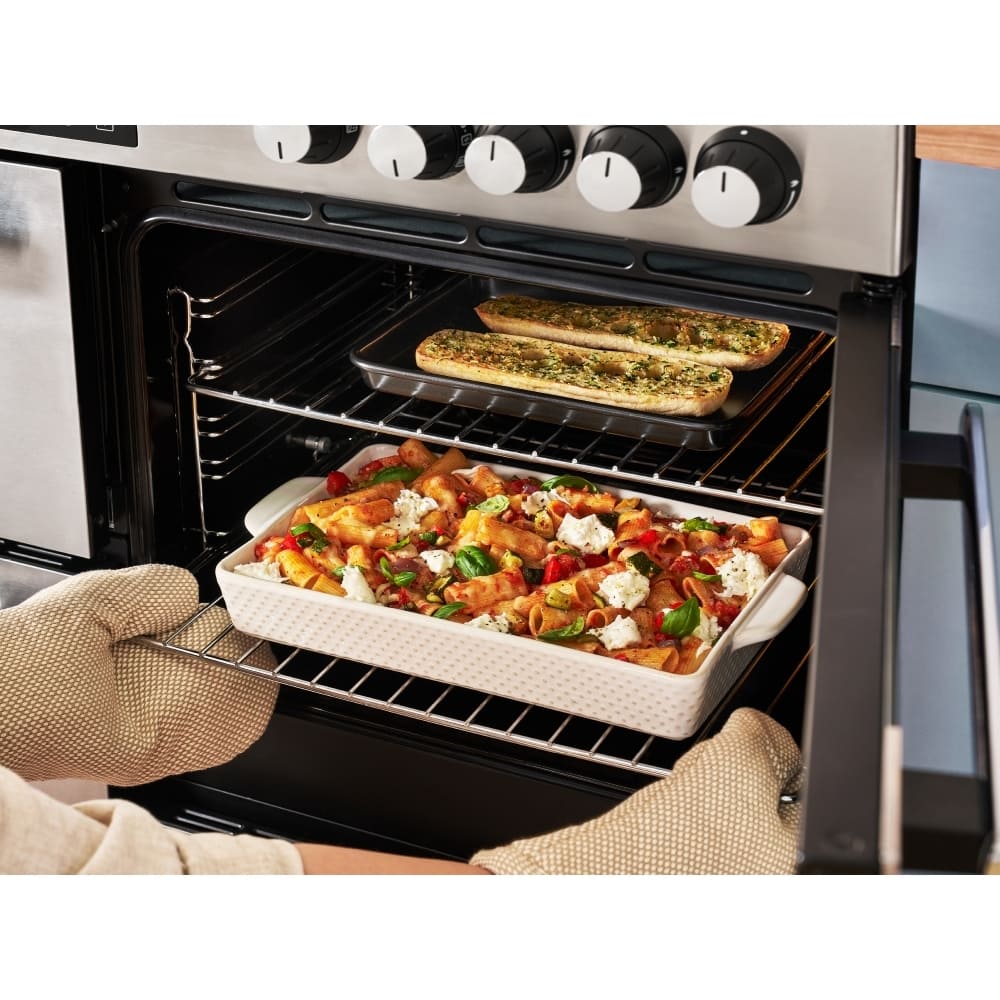 90cm Ceramic Belling Range Cooker, Black - RCA COOKCENTRE 90E B - London Houseware - 8