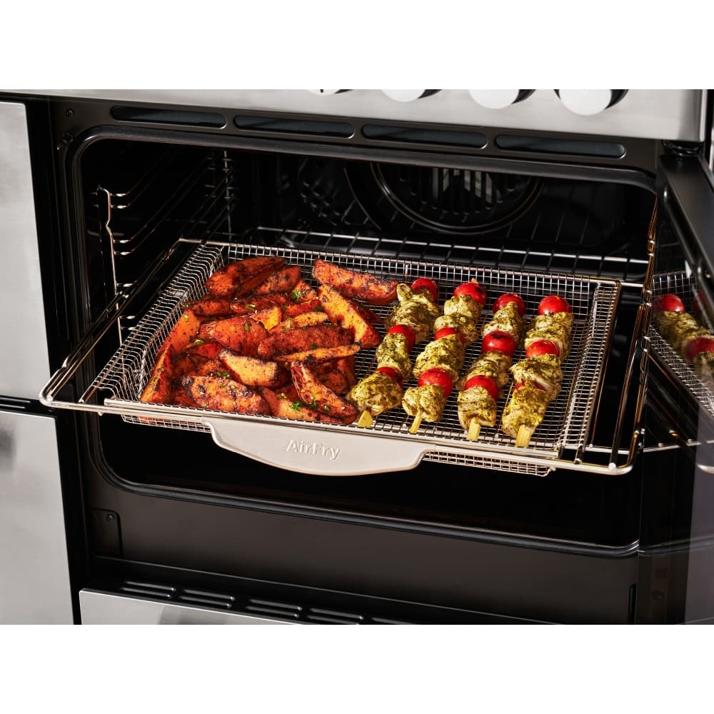 90cm Belling Range Cooker Ceramic , Stainless Steel - RCA COOKCENTRE 90E - London Houseware - 11