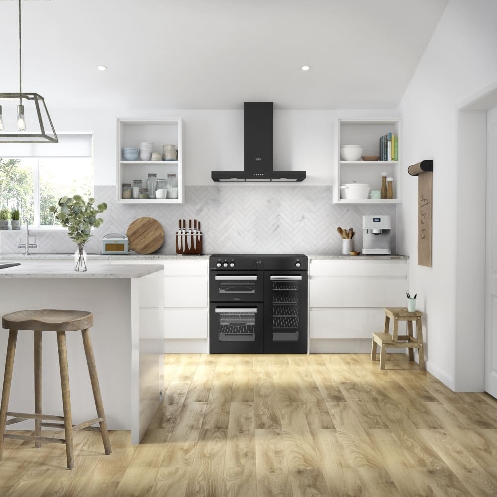 90cm Induction Belling Range Cooker, Black, A Rated - RCA COOKCENTRE 90Ei - London Houseware - 13