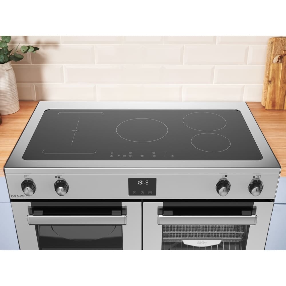 90cm Induction Belling Range Cooker, Stainless Steel, A Rated - RCA COOKCENTRE 90Ei - London Houseware - 17