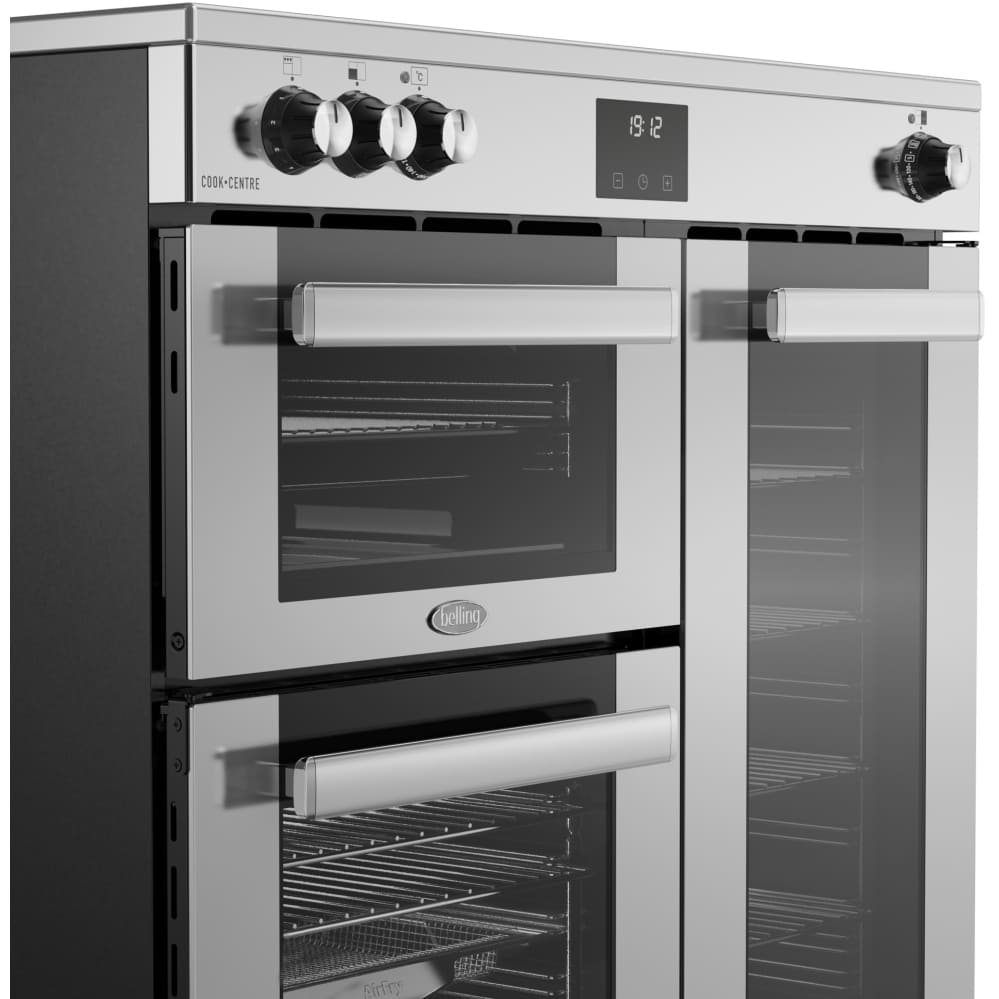 90cm Induction Belling Range Cooker, Stainless Steel, A Rated - RCA COOKCENTRE 90Ei - London Houseware - 5