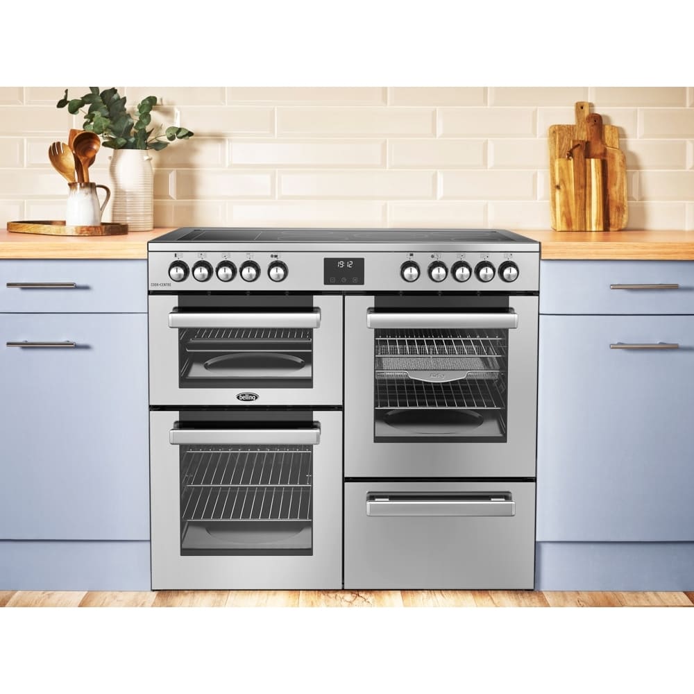 100cm Ceramic Belling Range Cooker, Stainless Steel - RCA COOKCENTRE 100E - London Houseware - 15