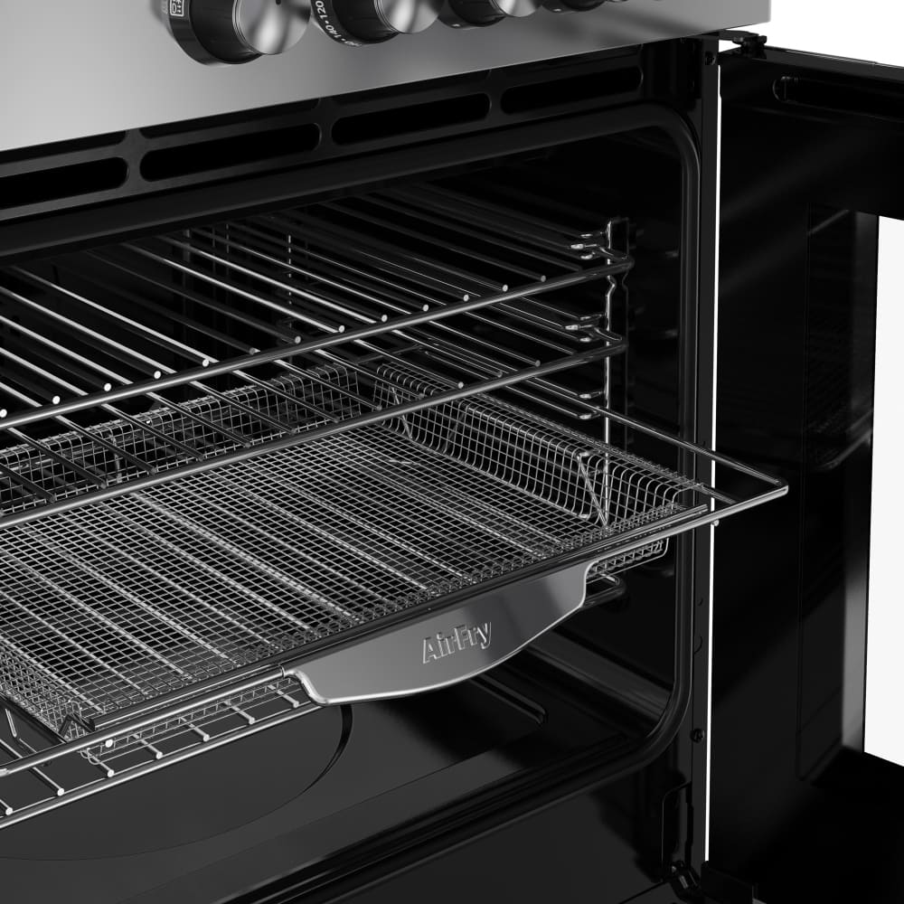 100cm Ceramic Belling Range Cooker, Stainless Steel - RCA COOKCENTRE 100E - London Houseware - 3