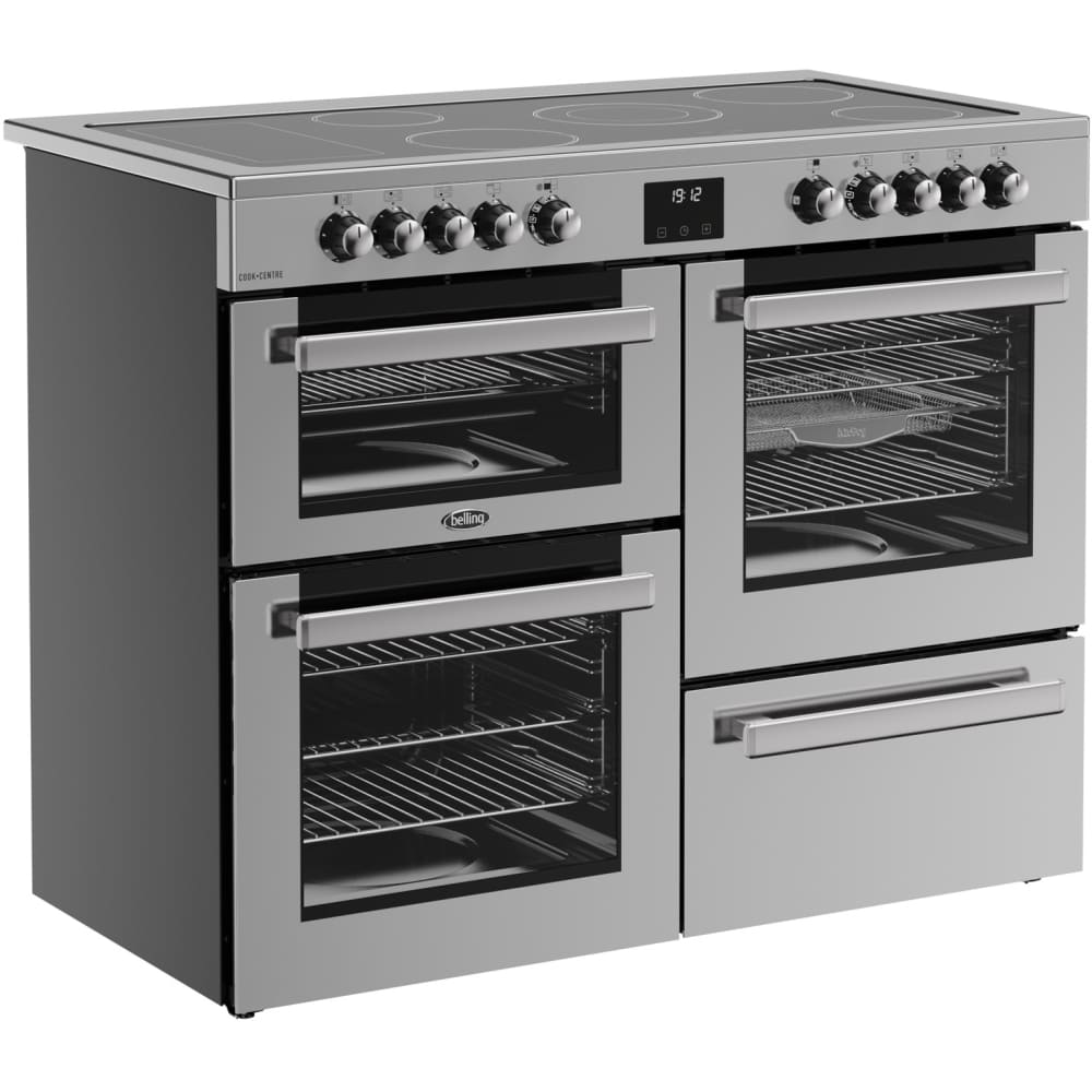 110cm Ceramic Belling Range Cooker, Stainless Steel - RCA COOKCENTRE 110E - London Houseware - 5