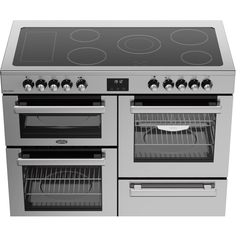 110cm Ceramic Belling Range Cooker, Stainless Steel - RCA COOKCENTRE 110E - London Houseware - 7